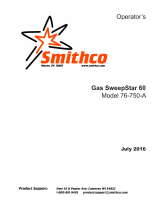 Smithco Sweep Star 60-QUAD – 2016 Owner's manual