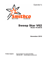 Smithco Sweep Star V62 Operating instructions