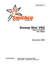 Smithco Sweep Star V62 Operating instructions