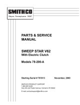 Smithco Sweep Star V62 Owner's manual