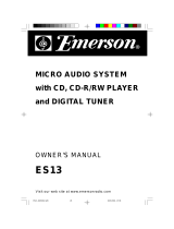Emerson ES13 Owner's manual