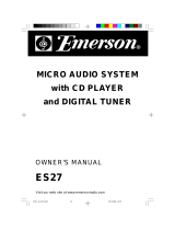 Emerson CD Player ES27 User manual