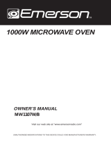 Emerson MW1107W.B Owner's manual