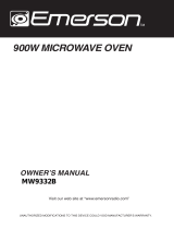 Emerson MW1161SB Owner's manual