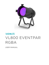 Vari-Lite VL800 EVENTPAR User manual