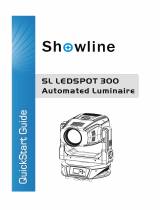 Showline Showline SL LEDSPOT 300 Quick start guide