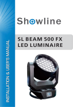 Showline SL BEAM 500 FX User manual