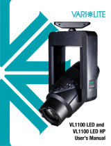 Vari-Lite VL1100 LED User manual