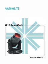 Vari-Lite VL10 BEAMWASH User manual