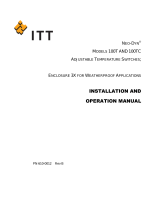 ITT NeoDyn Series 100T NEMA 4 & 13 Operating instructions