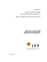 ITT NeoDyn Series 100T NEMA 4x, 7, 9 & 13 Operating instructions