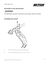 Mitox BCA Brushcutter Attachment User manual