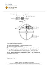 ITT Conoflow Thermostat Installation guide