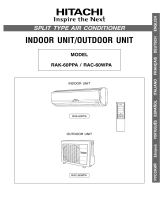 Hitachi RAK-60PPA User manual