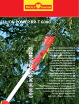 Wolf Garten LI-ION POWER RR-T 6000 Owner's manual
