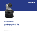 VADDIO ConferenceSHOT AV Complete Manual