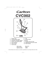 Carlton CVC002 Quick start guide