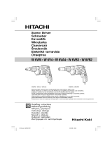 Hitachi W6V4 User manual