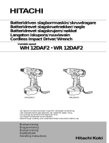 Hitachi WH 12DAF2 User manual