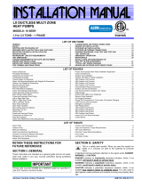 Johnson Controls DHPM18NWM42Q1 Installation guide