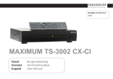 Maximum TS-3002 CX-CI User manual