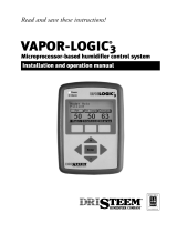 DriSteem Vapor-logic3 Operating instructions