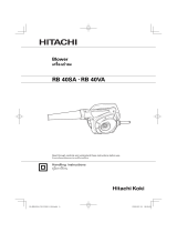 Hitachi RB40VA User manual