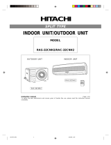 Hitachi RAC-32CNH2 User manual
