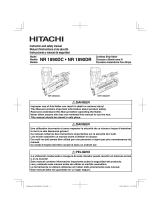 Hitachi NR 1890DC User manual