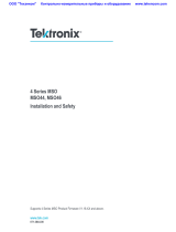 Tektronix MSO44 Installation And Safety