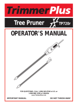 MTD TP720r User manual