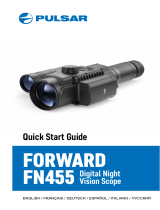 Pulsar FORWARD FN455 Quick start guide
