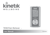 Kinetik Wellbeing Dual-Channel TENS Machine User manual