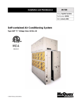 McQuay SWT C Series Installation and Maintenance Manual