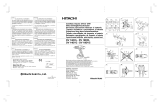 Hitachi DV14DCL User manual