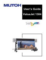 MUTOH ValueJet 1304 User manual