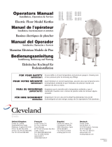 Cleveland KEL-60-SH User manual