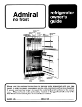 Admiral NT17H6 Owner's manual