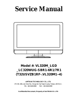 Vizio VL320M - 32" LCD TV User manual