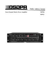 DSPPA MP912 Operation Instructions Manual