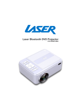 Laser PJT-DVD01-BLK User manual