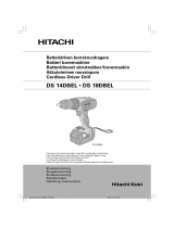 Hitachi DS 18DBEL User manual