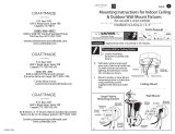 Craftmade Z9802 Mounting instructions