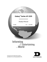 Daktronics Galaxy AF-3150 Series User manual