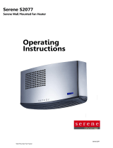 Serene S2077 Operating instructions