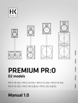 HK Audio PREMIUM PR:O 110 XD2 User manual