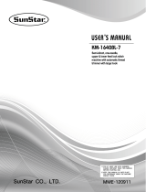 SunStar KM-1640BL-7 User manual