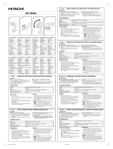 Hitachi UB 18DAL User manual