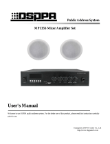 DSPPA MP135S User manual