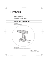 Hitachi DV 14DL User manual